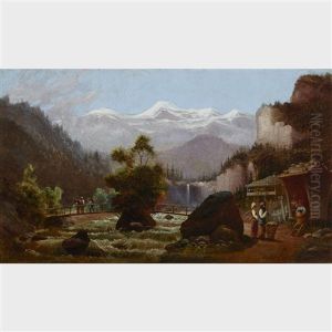 Indian Trading Post In The Mountains