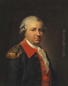 Portrait Of Henrik Gerner (1741-1787) - Jens Juel And Workshop by Jens Juel