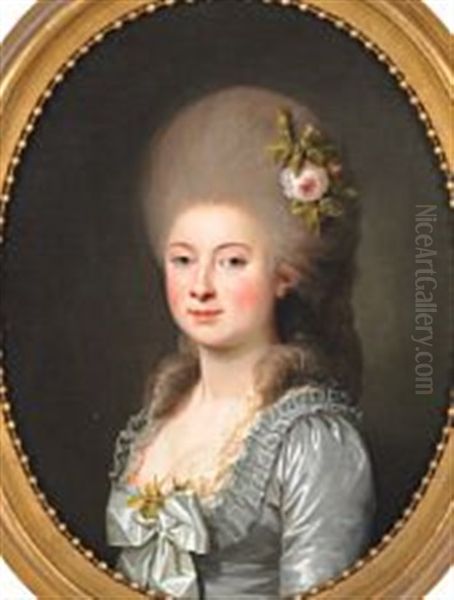 A Pair Of Portraits Of Iver Rosenkrantz-levetzau And His Wife - view 1