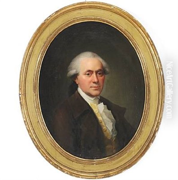 Portrait Of Baron Heinrich Von Bolten (1734-1790) In A White Shirt With Ruffles - view 1