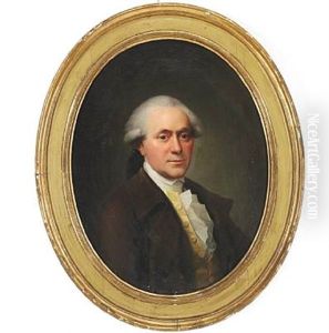 Portrait Of Baron Heinrich Von Bolten (1734-1790) In A White Shirt With Ruffles