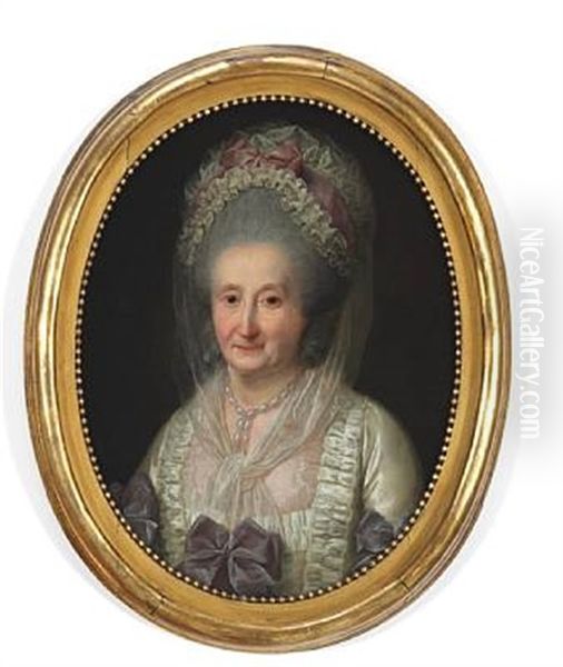 Portrait Of Christiane Magdalene Harboe, Nee Jacobi (1732-1804) - view 1
