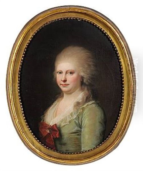 A Pair Of Portraits Of A Lady And A Gentleman (pair) - view 1