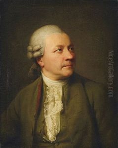 Bildnis Friedrich Gottlieb Klopstock by Jens Juel
