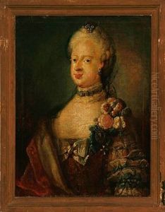 Portrait Of King Christian Vii Of Denmark  (+ Portrait Of Caroline Mathilde Of Denmark; Pair)