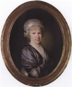 Sekretaer Johan Ludwig Heinings Forste Hustru, Margaretha Elisabeth Ifort Hvid Kjole Og Kysehat Sekretaer Johan Ludwig Heinings Forste Hustru, Margaretha Elisabeth Ifort Hvid Kjole Og Kysehat