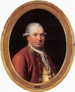 Portraet Af Kgl. Staldskriver Jens Taabel