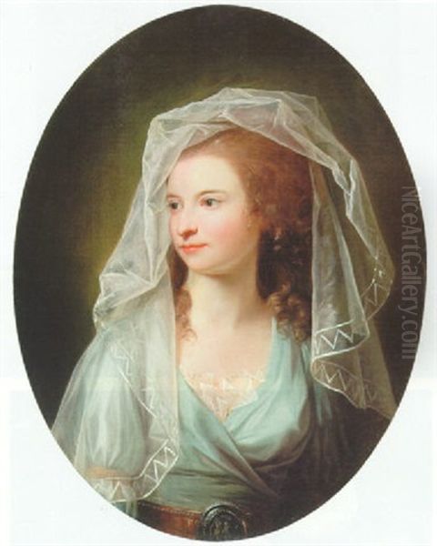 Portraet Af Maria Helena Kortright Fodt Hendrickson - view 1
