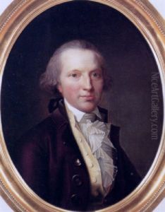 Portraet Af Generalkrigskommissaer Ole Tonder Lange Til Oxholm, Bratskov Og Kastrupgard