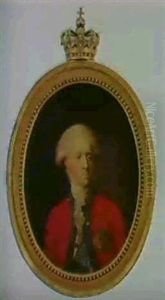 Portraet Af Frederik Vi Som Kronprins                       (ovalt)