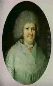 Et Par Portraetter Af Christopher Mc. Evoy Og Hustru Jane F. Low by Jens Juel