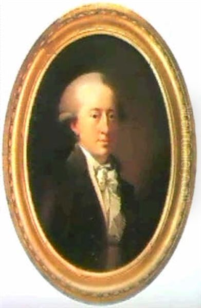 Et Par Portraetter Af Kontor- Chef I Admiralitetet Henrik Even Moe Og Hustru Henriette Frederica Moe... - view 1