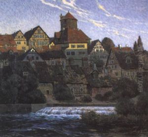 Besingheim Am Neckar by Alfred Juergens