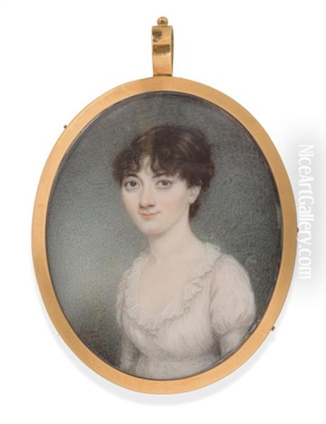 Miniature Portrait Of A Girl - view 1