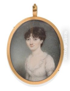 Miniature Portrait Of A Girl