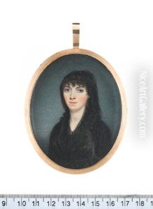 Phyllis Harriet Breay (nee Peyton), Wearing Black Dress And Veil