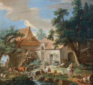 Cour De Ferme Animee