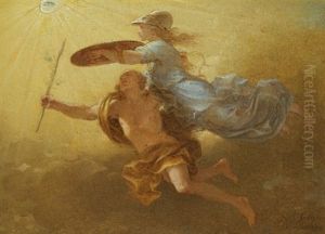Apollo And Minerva by Simon Julien