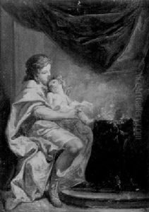 Le Jeune Ephebe Et Cupidon Pres Du Feu Sacre Le Jeune Ephebe Et Cupidon Pres Du Feu Sacre