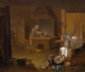 Maidservant In A Kitchen