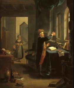Im Labor Des Chemikers by Justus Juncker