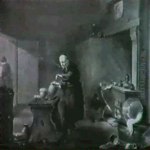 A Cobblers's Shop  An Apothecary