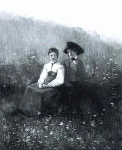 La Bouderie by Gustave Adolf Jundt