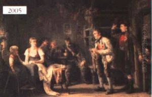 Tavern Scene With Peasant Tavern Scene With Peasant