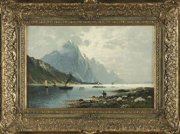Norwegische Fjordlandschaft - view 1