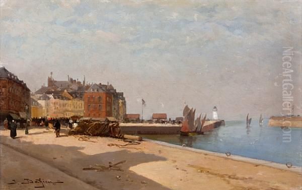 A View Of Le Treport Harbor - view 1