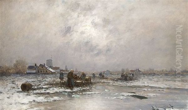 Winterlicher Fischmarkt Auf Der Gracht - view 1