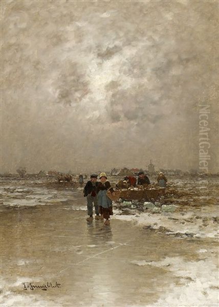 Winterlicher Fischmarkt - view 1