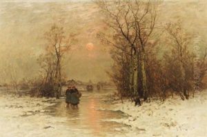 Morgendliche Winterlandschaft