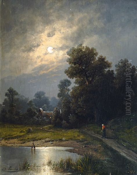 Home Coming In Moonlight - view 1