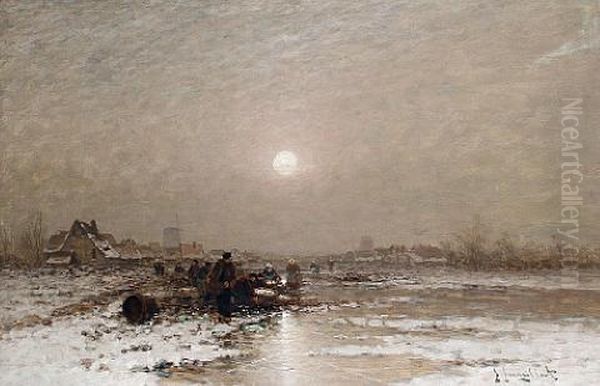 Fishing In The Ice - view 1