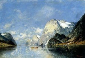 Norwegian Fiord by Johann II Jungblut
