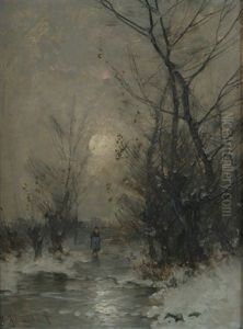 Moonlit Scene Moonlit Scene