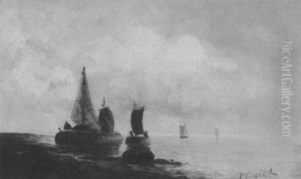 Segelboote An Der Kuste - view 1