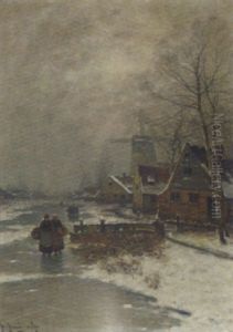 Walking Home In Winter