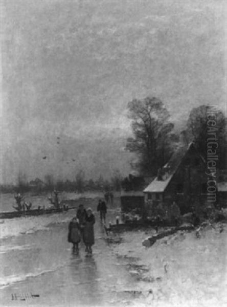 Winterabend Am Niederrhein - view 1