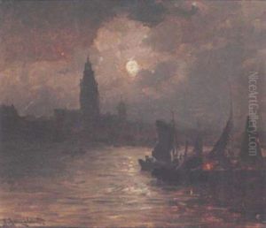 A Moonlit Harbour A Moonlit Harbour