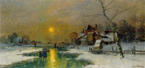 Winterabend In Holland - view 1