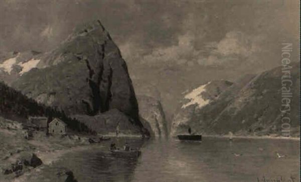 On A Fjord - view 1