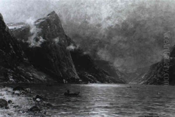 Norwegische Fjordlandschaft - view 1