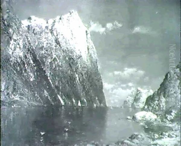 Norwegische Fjordlandschaft An Einem Sommertag - view 1