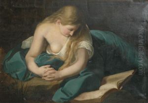 Penitent Magdalene by Pompeo Gerolamo Batoni