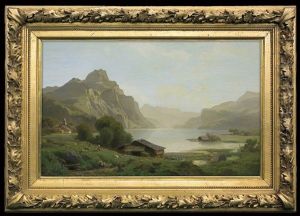 By The Alpen Lake By The Alpen Lake