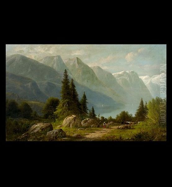 Path To The Alpine Lake - view 1