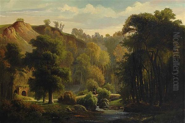 Sommerliche Waldlandschaft - view 1