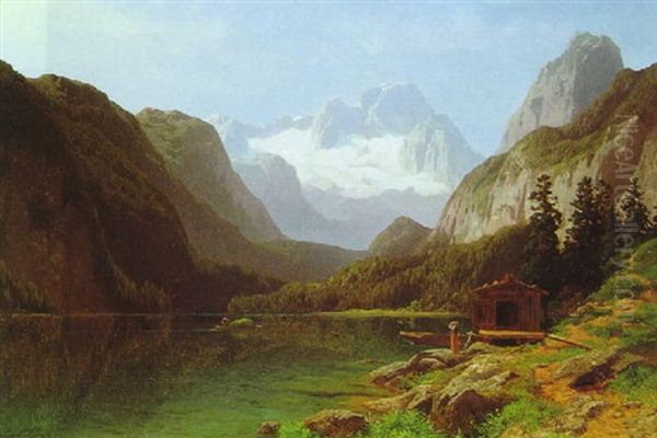 Der Gosausee Mit Blick Auf Den Dachstein - view 1